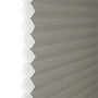 ColorizedPLA BiFold ClickFIT DuoLuxe Pewter  Pleated Blind 2047