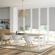 ColorizedZoom BiFold ClickFIT DuoLuxe Modern Grey  Pleated Blind 2046
