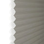 ColorizedPLA BiFold ClickFIT DuoLuxe Ash  Pleated Blind 2040