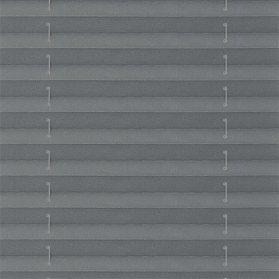 ColorizedPLA BiFold ClickFIT Slate Grey Pleated Blind