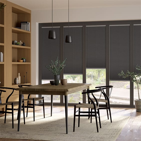 ColorizedZoom BiFold ClickFIT Silver Grey  Pleated Blind 2058