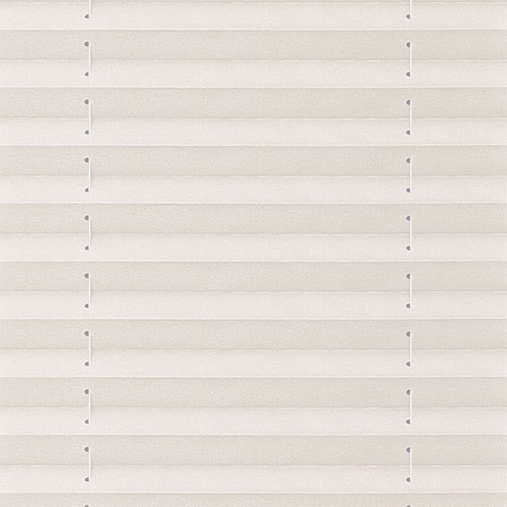 ColorizedPLA BiFold ClickFIT Bone White Pleated Blind 2049