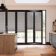 Colorized BiFold ClickFIT Premier Argent Pleated Blind 2071
