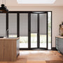 Colorized BiFold ClickFIT Premier Argent Pleated Blind 2071