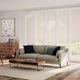 ColorizedZoom BiFold ClickFIT Voile Parchment Pleated Blind 2081