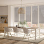ColorizedZoom BiFold ClickFIT Voile Warm Grey Pleated Blind 2084