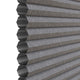 ColorizedPLA BiFold Adapt DuoLuxe Anchor Grey Pleated Blind 2085
