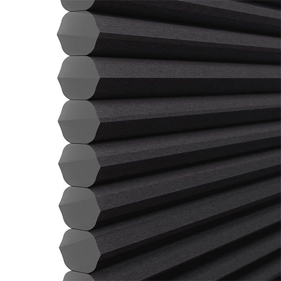 ColorizedPLA BiFold Adapt DuoLuxe Liquorice Pleated Blind 2091