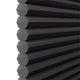 ColorizedPLA BiFold Adapt DuoLuxe Liquorice Pleated Blind 2091