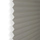 ColorizedPLA BiFold Adapt DuoLuxe Pewter Pleated Blind 2094