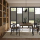 Colorized BiFold Adapt DuoLuxe Pewter Pleated Blind 2094