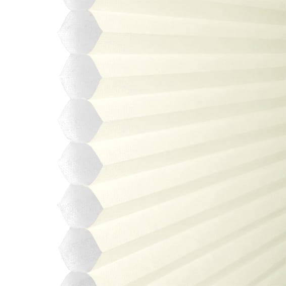 ColorizedPLA BiFold Adapt DuoLuxe Buttermilk Pleated Blind 2088