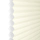 ColorizedPLA BiFold Adapt DuoLuxe Buttermilk Pleated Blind 2088