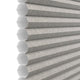 ColorizedPLA BiFold Adapt DuoLuxe Modern Grey Pleated Blind 2093