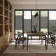 Colorized BiFold Adapt DuoLuxe Ash Pleated Blind 2087