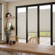 ColorizedZoom BiFold Adapt DuoShade Limewash Pleated Blind 2100