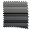 ColorizedSwatch BiFold Night & Day Duo Andesite Pleated Blind sample image 2106