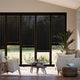 Colorized BiFold Matte Black Venetian - 16mm Slat 2118
