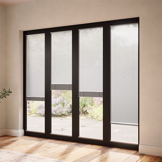 ColorizedZoom BiFold Dove Grey Venetian - 16mm Slat 2116