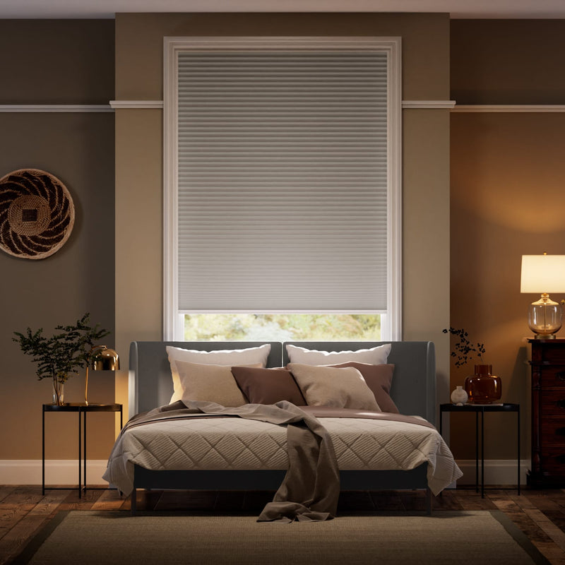 Colorized TotalShade Blackout Lunar Grey Thermal Blind 2128