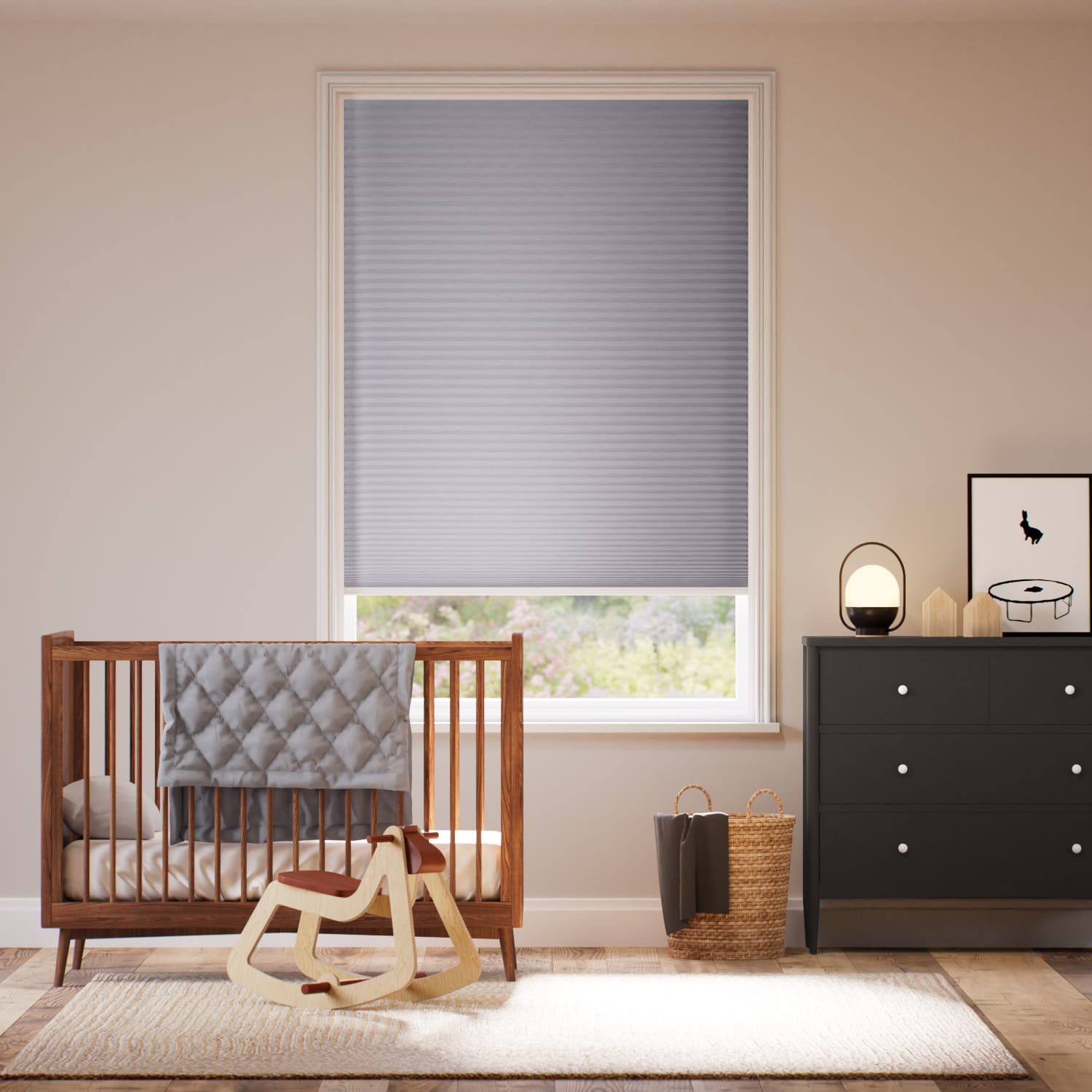 Colorized TotalShade Blackout Lilac Thermal Blind 2132
