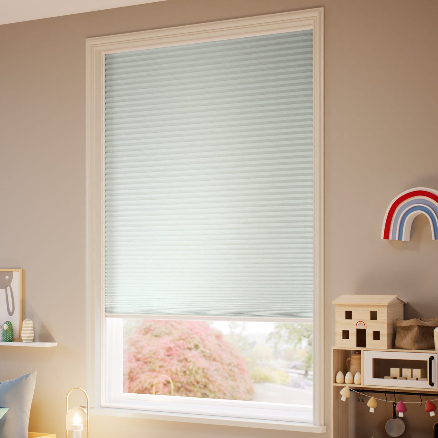 ColorizedZoom TotalShade Blackout Mint Thermal Blind 2133