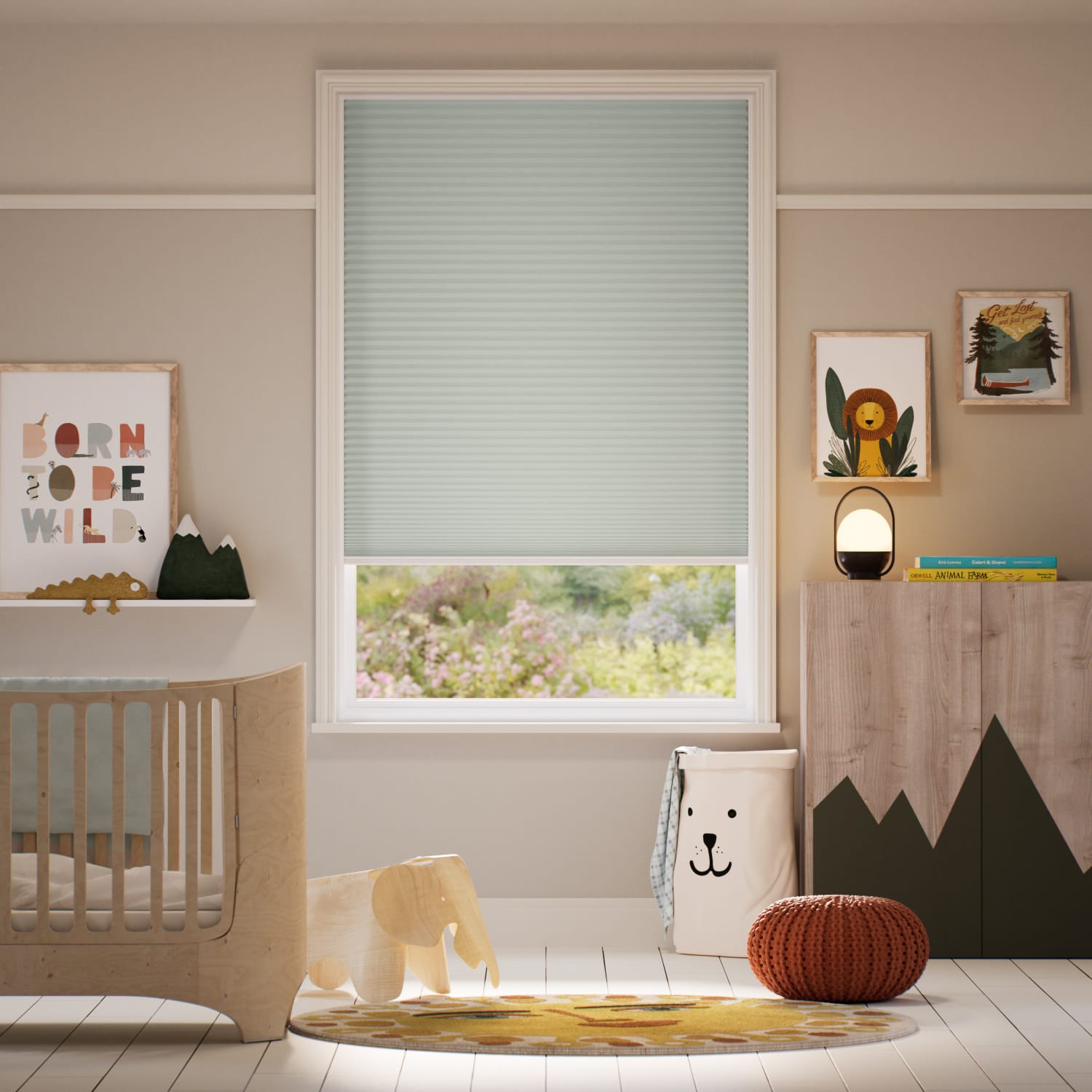 Colorized TotalShade Blackout Duck Egg Thermal Blind 2131