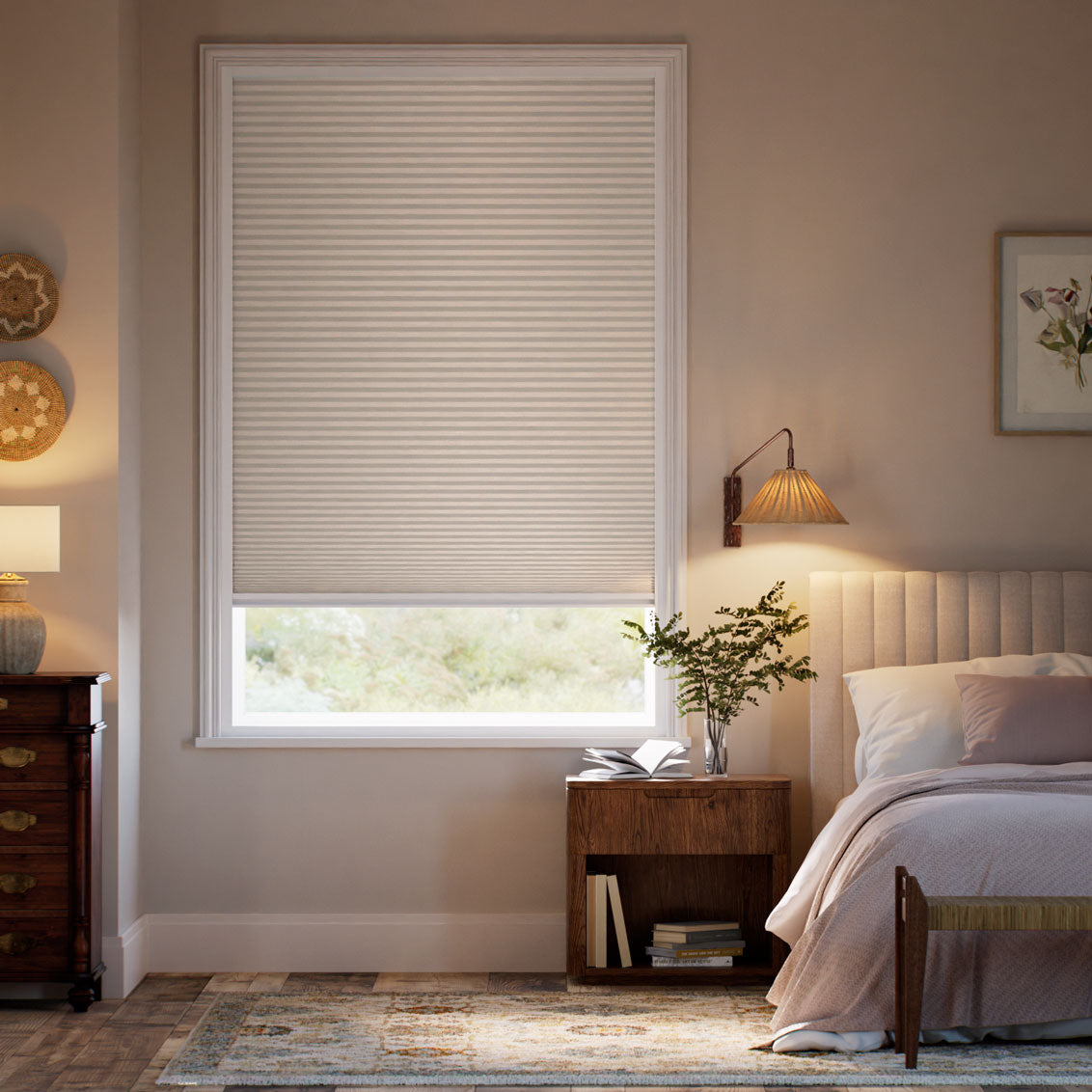 Colorized TotalShade Blackout Ecru Thermal Blind 2125