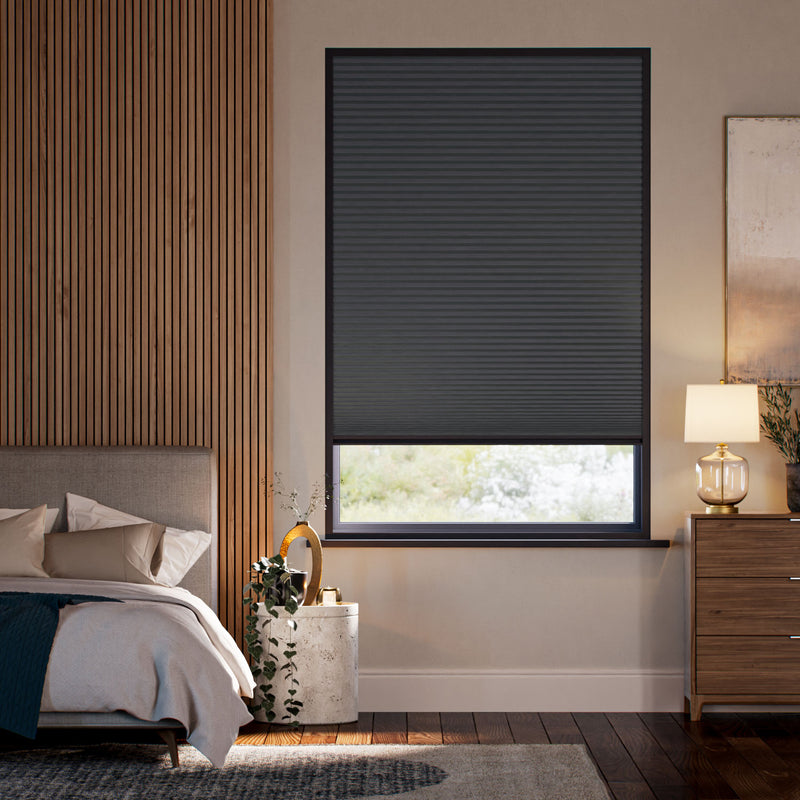 Colorized MaxShade Blackout Charcoal  Thermal Blind