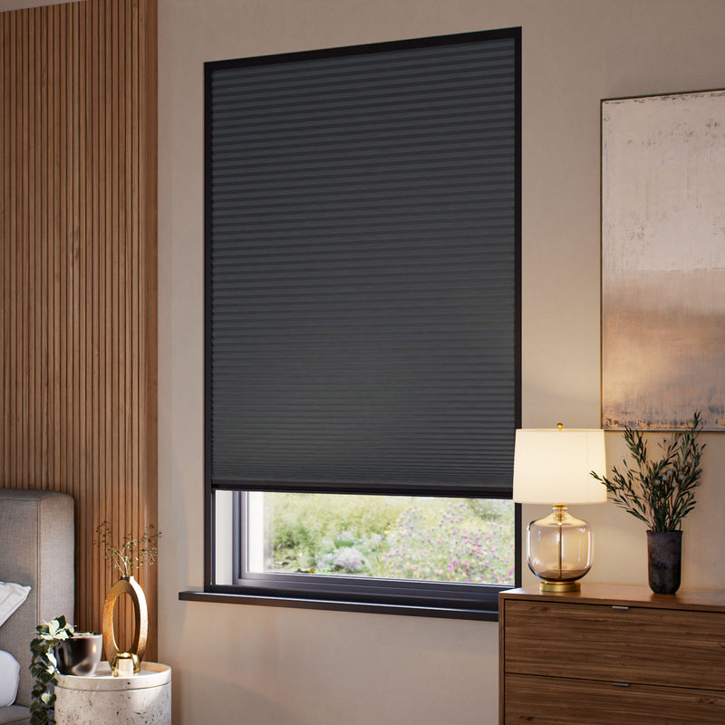 ColorizedZoom MaxShade Blackout Charcoal  Thermal Blind