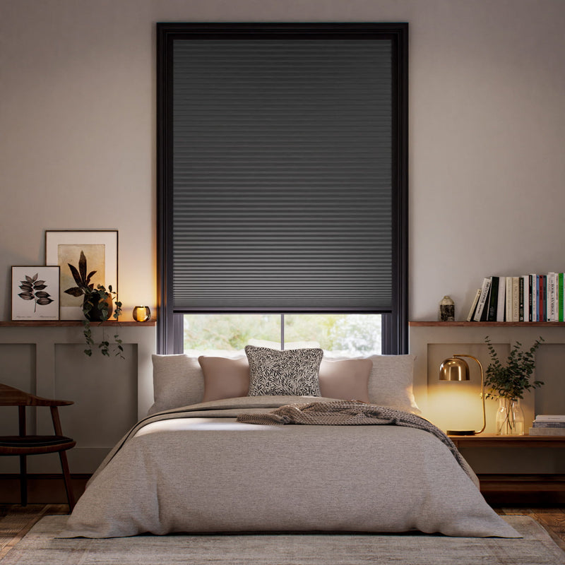 Colorized MaxShade Blackout Pewter Thermal Blind