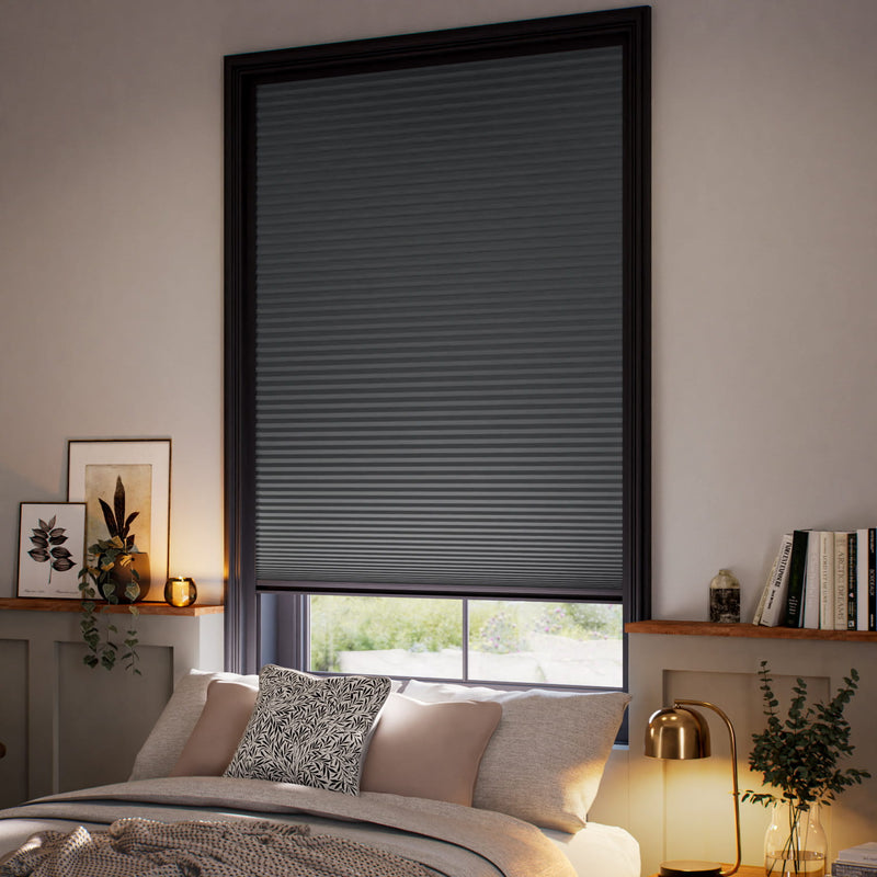 ColorizedZoom MaxShade Blackout Pewter Thermal Blind