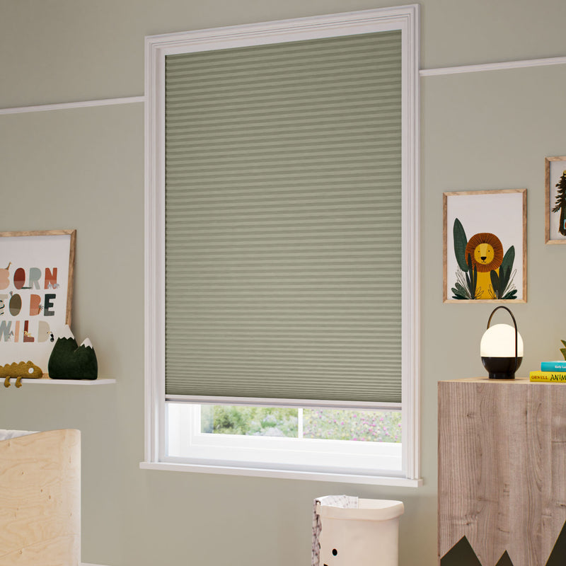 ColorizedZoom MaxShade Blackout Olive Thermal Blind
