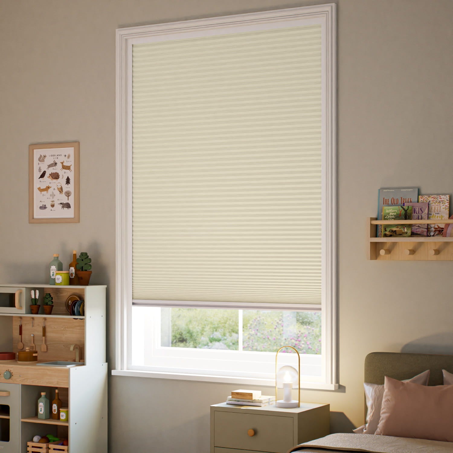 ColorizedZoom MaxShade Blackout Parchment Thermal Blind 2145