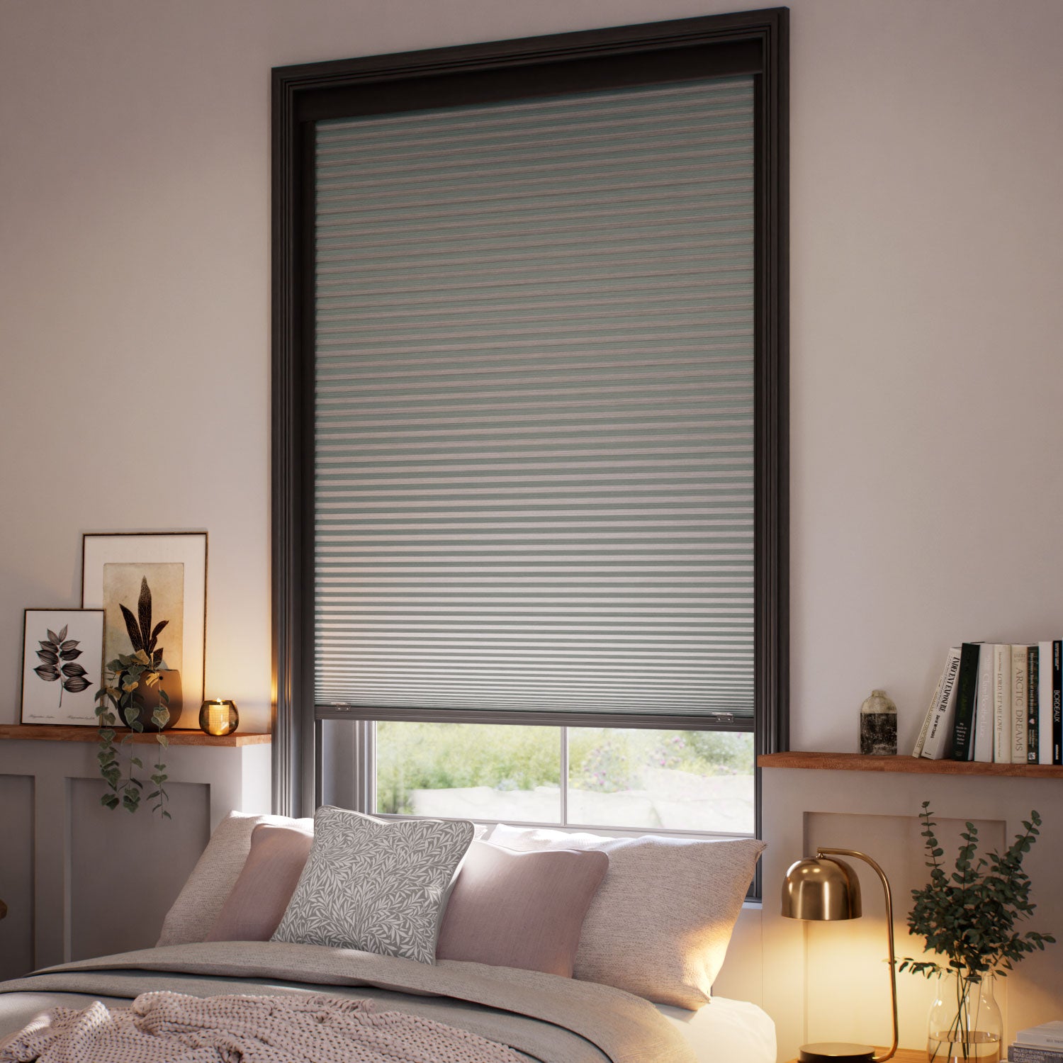 ColorizedZoom Click2Shade Complete Blackout Graphite Thermal Blind 2157