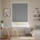Colorized Click2Shade Complete Blackout Nickel Grey Thermal Blind 2161