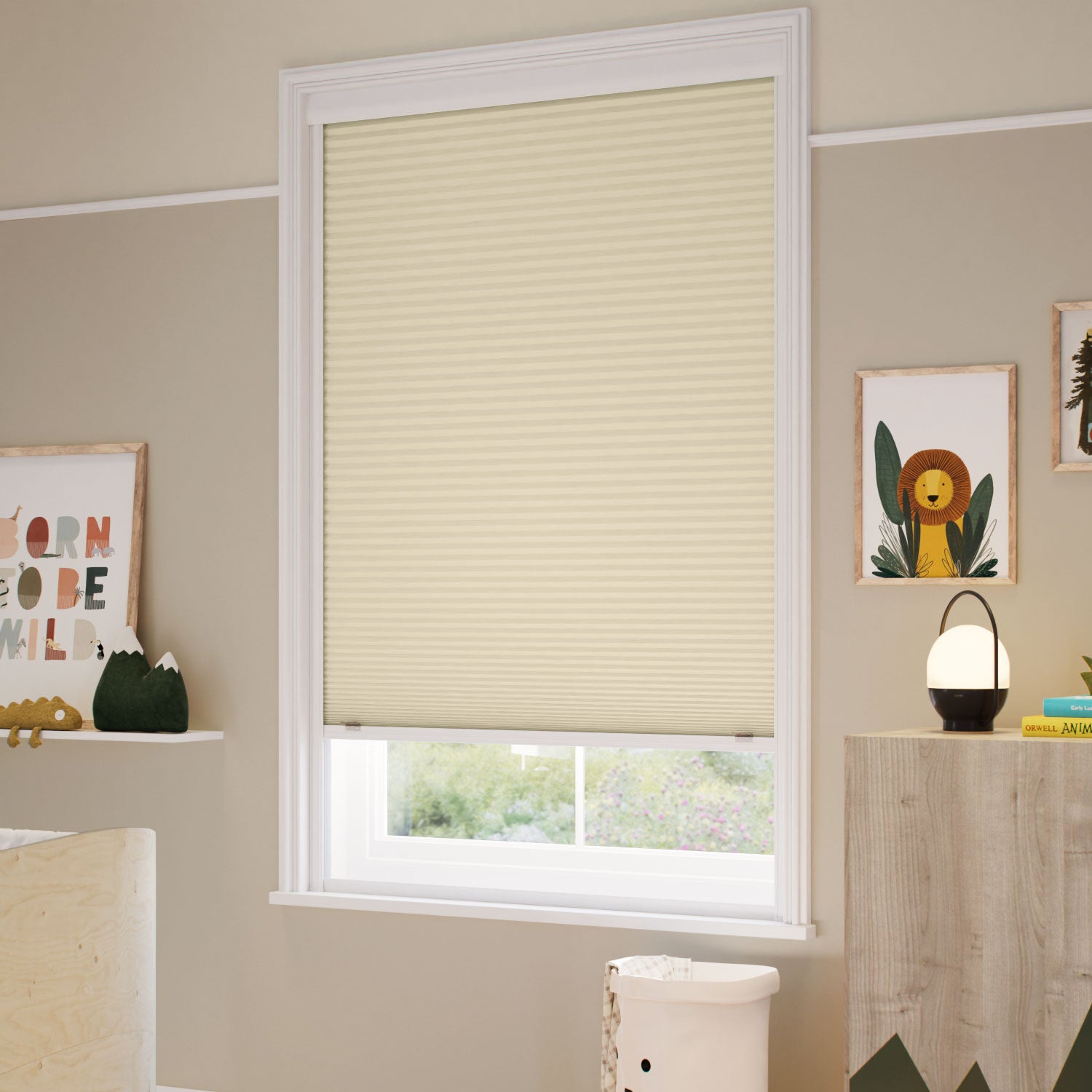ColorizedZoom Click2Shade Complete Blackout Cornsilk Thermal Blind 2154
