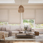 Colorized DuoLight Cordless Hopsack Thermal Blind