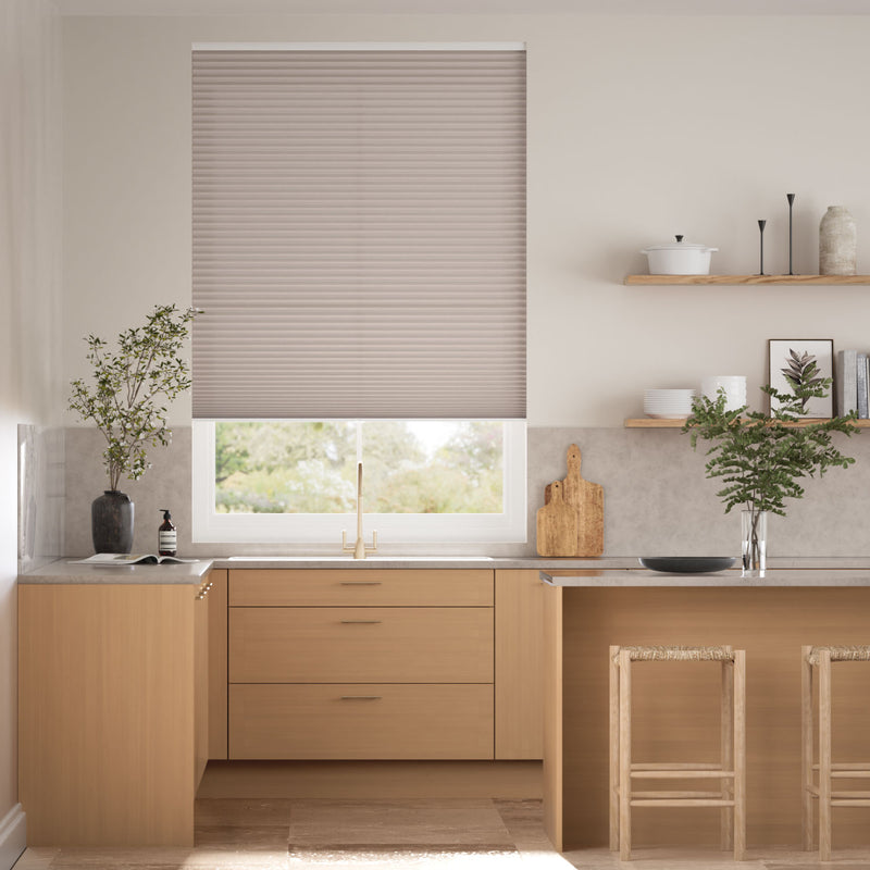 Colorized DuoLight Cordless Mushroom  Thermal Blind 2179