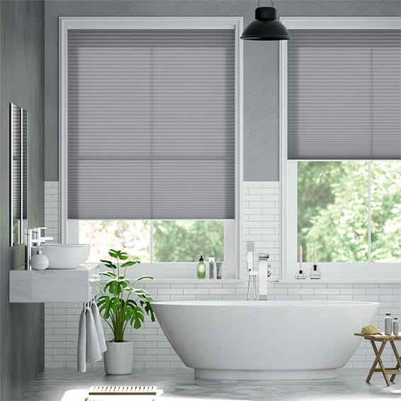Colorized DuoLight Cordless Steel  Thermal Blind 2182
