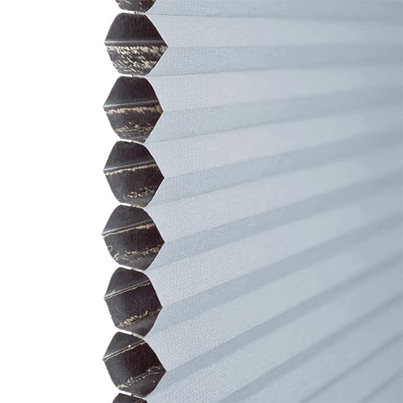 ColorizedPLA DuoShade Cordless Pastel Blue Thermal Blind