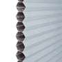 ColorizedPLA DuoShade Cordless Pastel Blue Thermal Blind