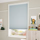 ColorizedZoom DuoShade Cordless Pastel Blue Thermal Blind