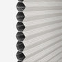 ColorizedPLA DuoShade Cordless Mosaic Cool Grey Thermal Blind 2212