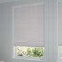 ColorizedZoom DuoShade Cordless Mosaic Cool Grey Thermal Blind 2212