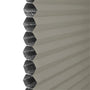 ColorizedPLA DuoShade Cordless Gainsboro Grey Thermal Blind