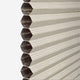 ColorizedPLA DuoShade Cordless Mosaic Warm Grey Thermal Blind 2213