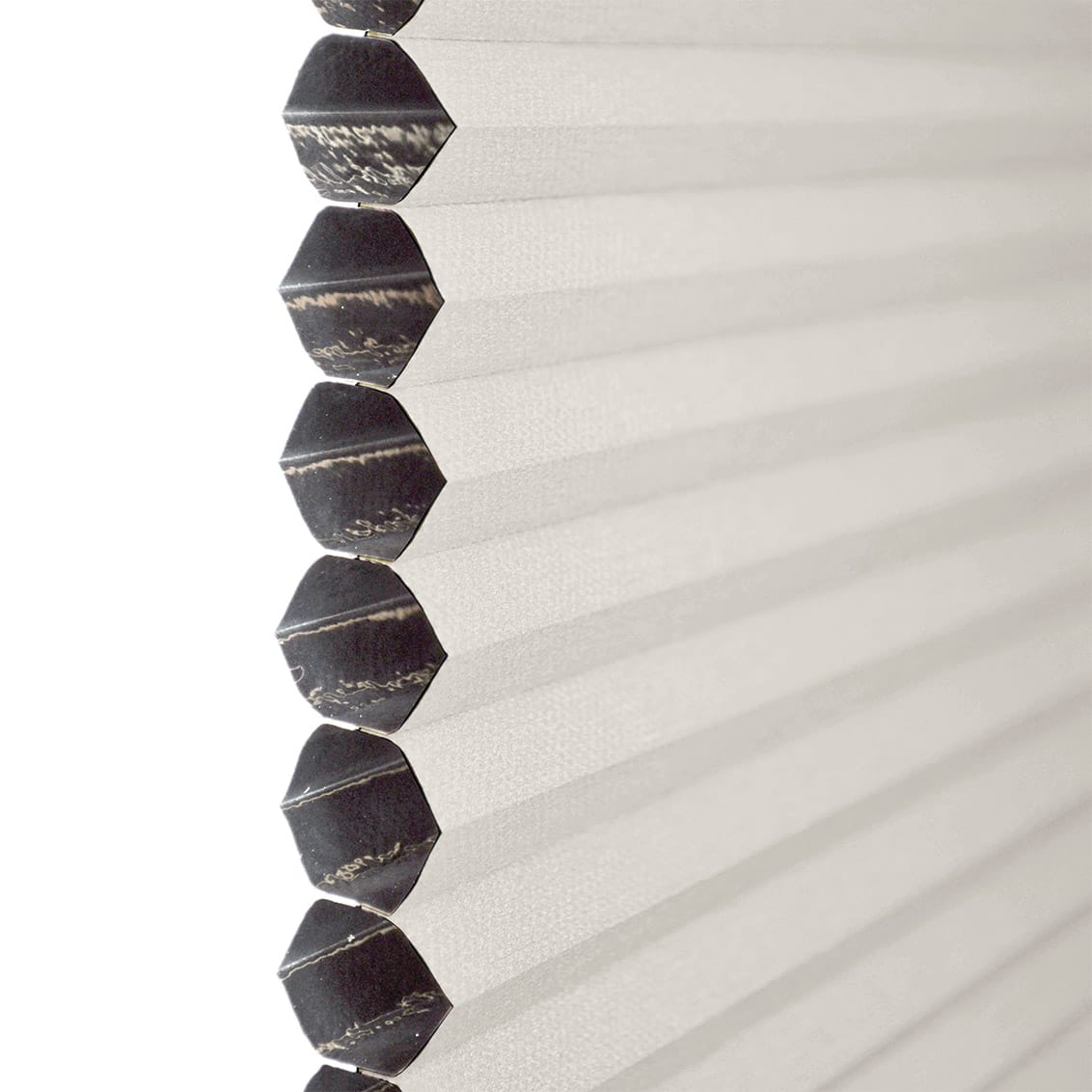 ColorizedPLA DuoShade Cordless Grey Thermal Blind 2201