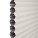 ColorizedPLA DuoShade Cordless Grey Thermal Blind 2201