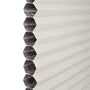 ColorizedPLA DuoShade Cordless Grey Thermal Blind 2201